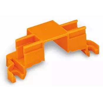 WAGO 243-112 Monteringsadapter för 4 kontaktdon, Serie 243, Orange