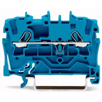 WAGO 2002-1204 4-ledar Push-in-klämmblock, 2,5 mm², 800 V, grå