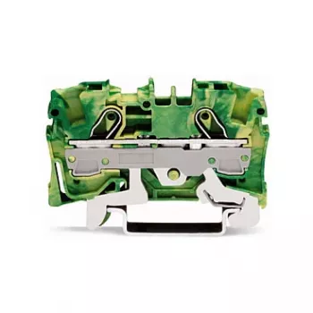 WAGO 2006-1207 2-ledar-jordningsplint, 6 mm²