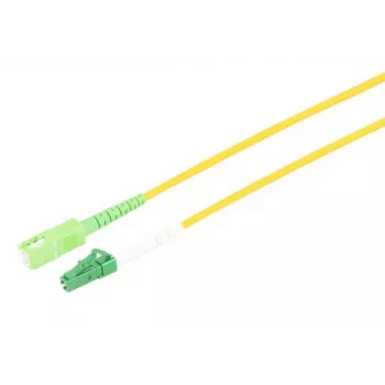 S CONN S/CONN Maximum Connectivity fiberpatchkabel simplex LC/APC SC/APC OS2 - kabel - 0,5 m