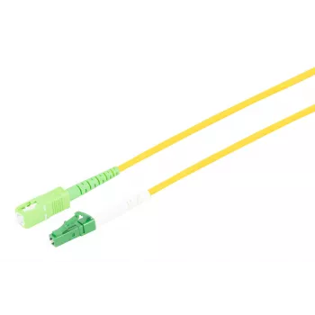 S CONN Maximum Connectivity fiberpatchkabel simplex LC/APC till SC/APC OS2 1,5 m
