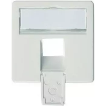 Telegärtner F00020A0123 Keystone-modul Cat.6A skärmad RJ45 vit