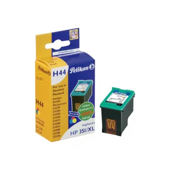 Pelikan remanufactured bläckpatron för HP 343 (CB338EE) - trefärg