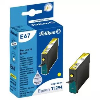 Pelikan kompatibel bläckpatron för Epson T1294 gul (11,3 ml, 500 sidor) - 1021430680