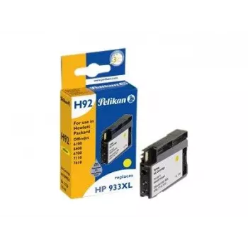 Pelikan remanufactured bläckpatron för HP CN056AE (933XL) gul high yield