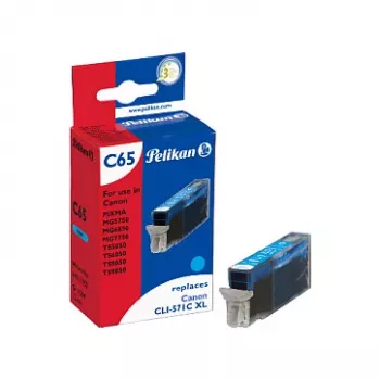 Pelikan kompatibel bläckpatron för Canon CLI-571C XL cyan high yield 11 ml