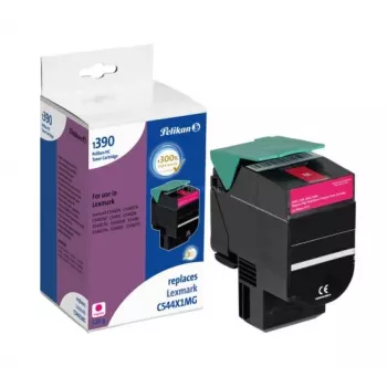Pelikan tonerpatron för Lexmark C544X1MG magenta hög kapacitet