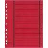 WEKRE 50 dokumentflikar, A4, 190 g/m2, röd (951030850IF)