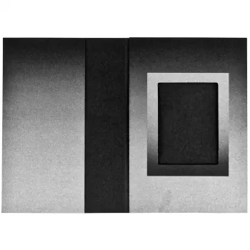 DAIBER mappar passfoto svart/silver 31x42 mm 100 st