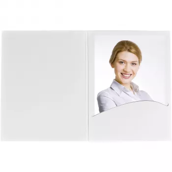 Daiber Profi-Line porträttfotomappar 10x15 cm vit matt (100-pack)