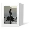 DAIBER passepartout 13x18 cm White/Grey Line, 125 st