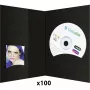 DAIBER 6613 1x100 mappar med CD-arkiv, 10x15, svart