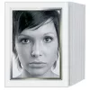 DAIBER 1x125 passepartout 13x18 cm vita bildpassepartout för 9x13-foton