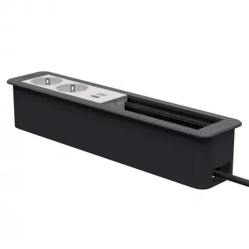 Kindermann CP Office Frame 6f 2x uttag 1x USB PD (7551000332)