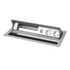 Kindermann CP Standard² 6-fack bordsanslutningspanel med 2x uttag, 1x USB-A-laddningsport, HDMI, RJ45