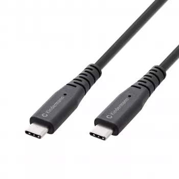 Kindermann USB 4.0-kabel 1 m USB-C till USB-C – kabel – digital/data