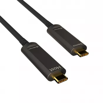 Kindermann USB 3.2 Gen 2 aktiv optisk kabel USB-C till USB-C 30 m (WLZ-5089 30 m)