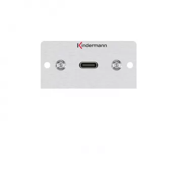 Kindermann Konnect Alu 50 USB-C USB 4-kompatibel dockningsstation