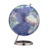 TROIKA Globe 23.5 Degrees (G2507-P2P2/CB) - skrivbordsglob brevpress, kromsockel, 60mm