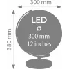 TROIKA jordglob STELLAR LIGHT TOUCH Antique belyst skrivbordsglob (G3011T-YEAO/AB)