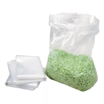 HSM 10 dokumentförstörare avfallspåsar 53 L transparent