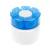 First Aid Only Pill Box with Pill Splitter Blue White