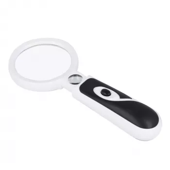 First Aid Only förstoringsglas vit 8x 12x
