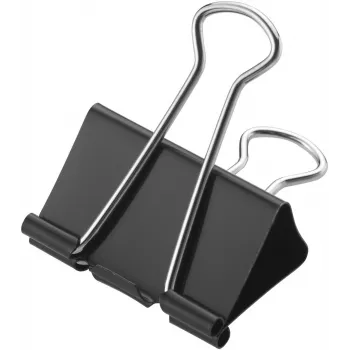 WESTCOTT 12 Foldback Clips Black 19 mm