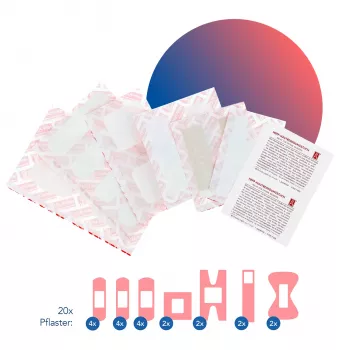 First Aid Only plåster P-10025 kontor/hobby 20 st/förpackning