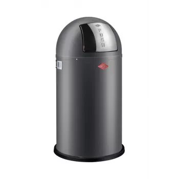 WESCO Pushboy 50L grafit matt papperskorg