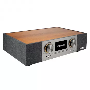 Albrecht DR 1000 allt-i-ett-ljudsystem med internetradio, DAB+, FM, CD, Bluetooth, Wi-Fi