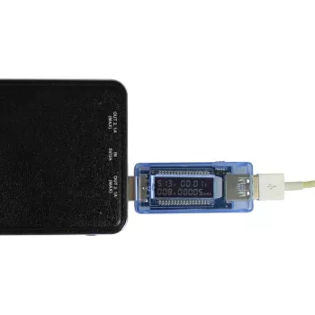ALLNET USB OLED effektmätare/voltmeter ALL-USB-PM2 - digital/data - nätaggregat (ALL-USB-PM2-OLED)
