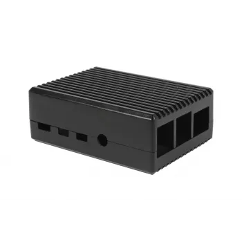 ALLNET Raspberry Pi 4 höljessats aluminium passiv kylning svart