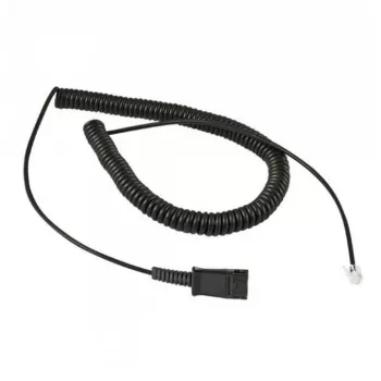 ALLNET Plusonic headset-adapterkabel Plantronics QD till RJ9 svart 0,6m (100-002-PA)