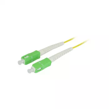 SYNERGY21 fiberoptisk patchkabel 20m SC/APC till SC/APC OS2 G.657.A2 9/125µm simplex 2mm gul