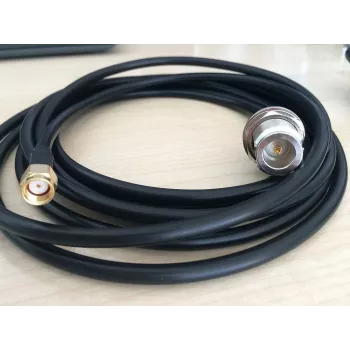 ALLNET ANT-CAB-RSMA-N-f-30-P LMR-195 antennkabel R-SMA-kontakt till N-type-hona 30 cm