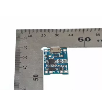 ALLNET 4duino 5V 1A Li-Ion-batteriladdare Micro USB med skyddsmodul (ALL_OY_3404)