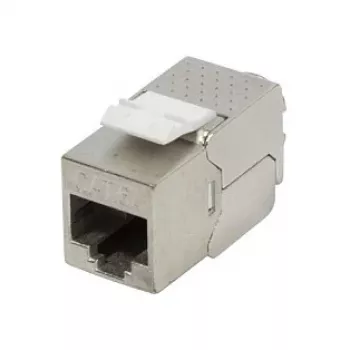 Synergy 21 keystone-modul TP-uttag RJ45 CAT6A 500MHz Slim-line/Short