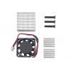 ALLNET Rock Pi 4C+ Heatsink Set (Rock4C+Heat-Set) - Passive Cooling Kit for Radxa Rock Pi 4C Plus