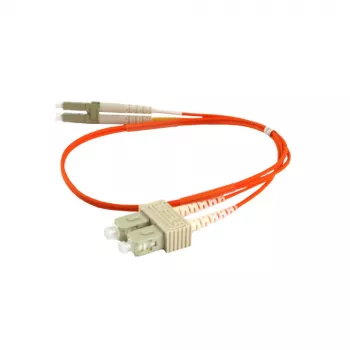 SYNERGY21 fiberoptisk patchkabel 0,5 m OM2 LC till SC duplex orange