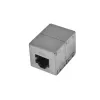 Synergy 21 S215237 Cat.6 RJ45-koppling, uttag/uttag, 8-polig, metall