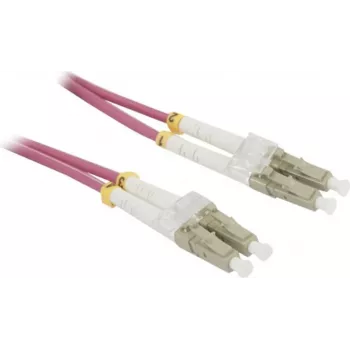 SYNERGY21 10 m OM4 LC-LC duplex patchkabel violett (S216274)