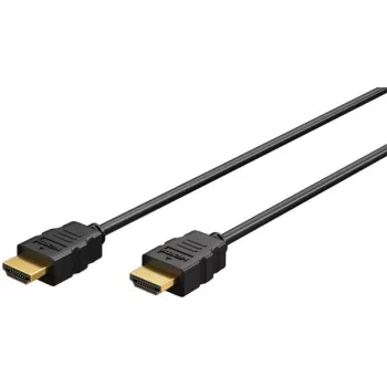 Goobay HDMI 2.0-kabel med Ethernet 4K 60 Hz 7,5 m svart
