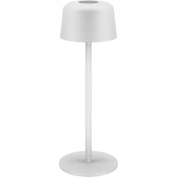 GOOBAY Trådlös LED-bordslampa, storlek S, 25 cm, vit
