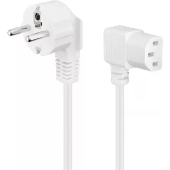 Goobay nätkabel 3 m vit