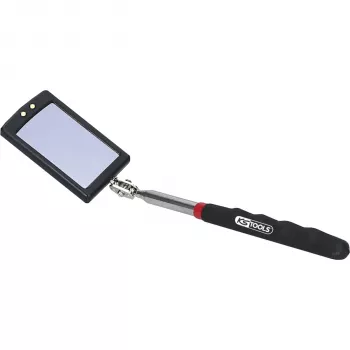 KS Tools flexibel inspektionsspegel med LED-belysning