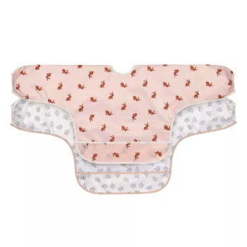 Lassig Little Forest Bunny långärmat haklappsset 6m+