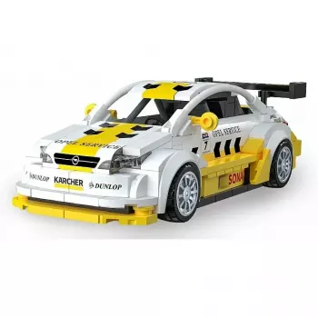 Jamara CaDA Opel Astra V8 Coupe 1:24 vitt byggkloss-set (212 delar)