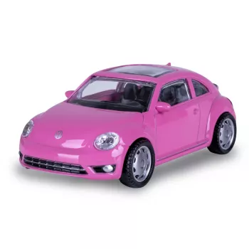 Jamara VW Käfer diecast-modellbil 1:43 rosa – färdigmonterad unisex 3+