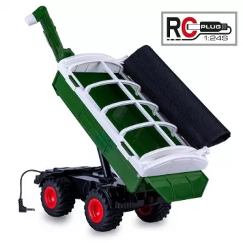 Jamara överlastningsvagn grön för RC-traktor MB-trac 1000 1:24S (423268)
